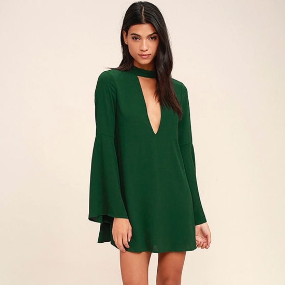 Lulu’s deeply in love shift dress